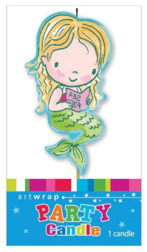 Mermaid Candle - Click Image to Close